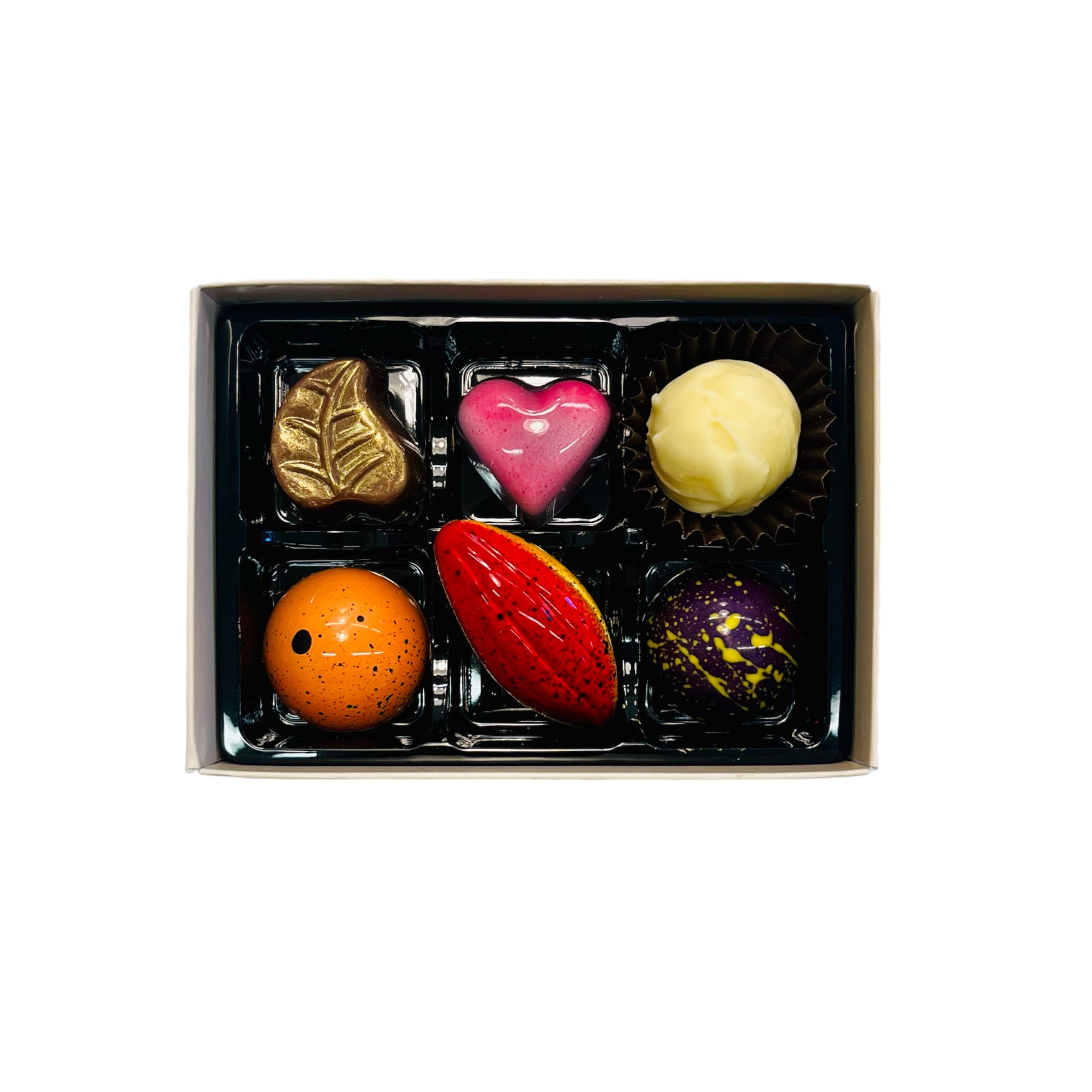 Box Of 6 Chocolates - Chocolatiers Collection