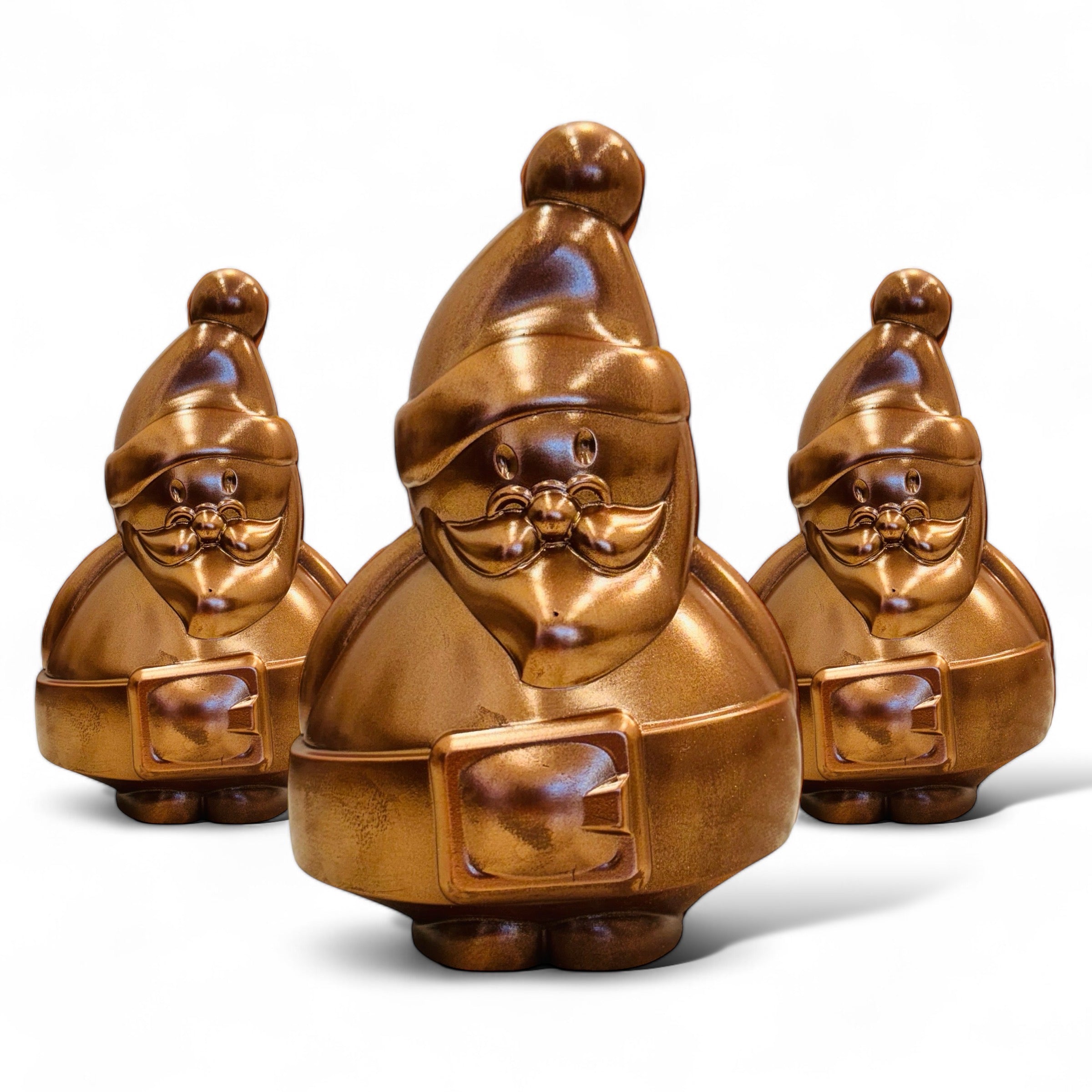 Jolly Santa Chocolate Figure