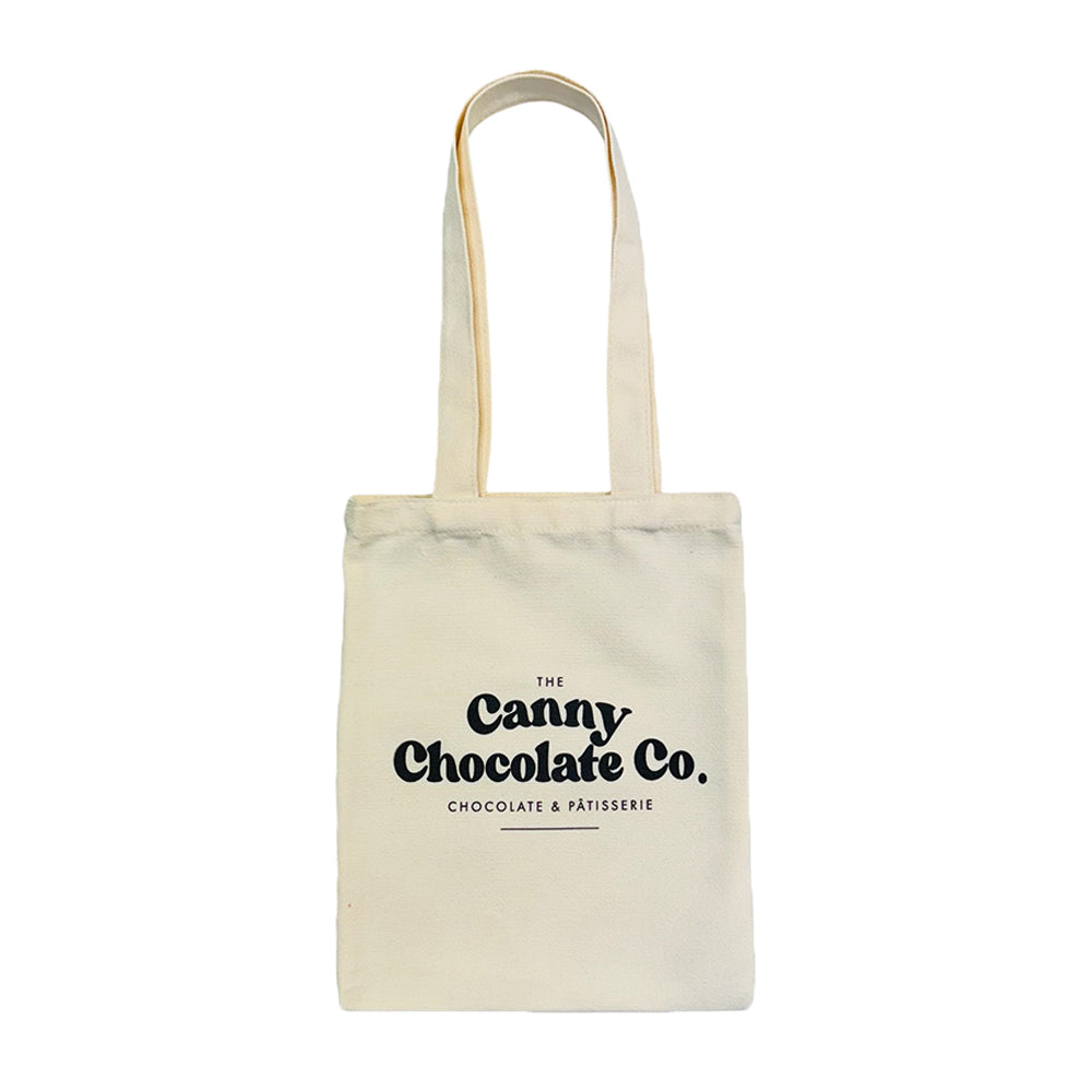 Small Chocolate Lovers Canvas Tote – The Canny Chocolate Co. Logo