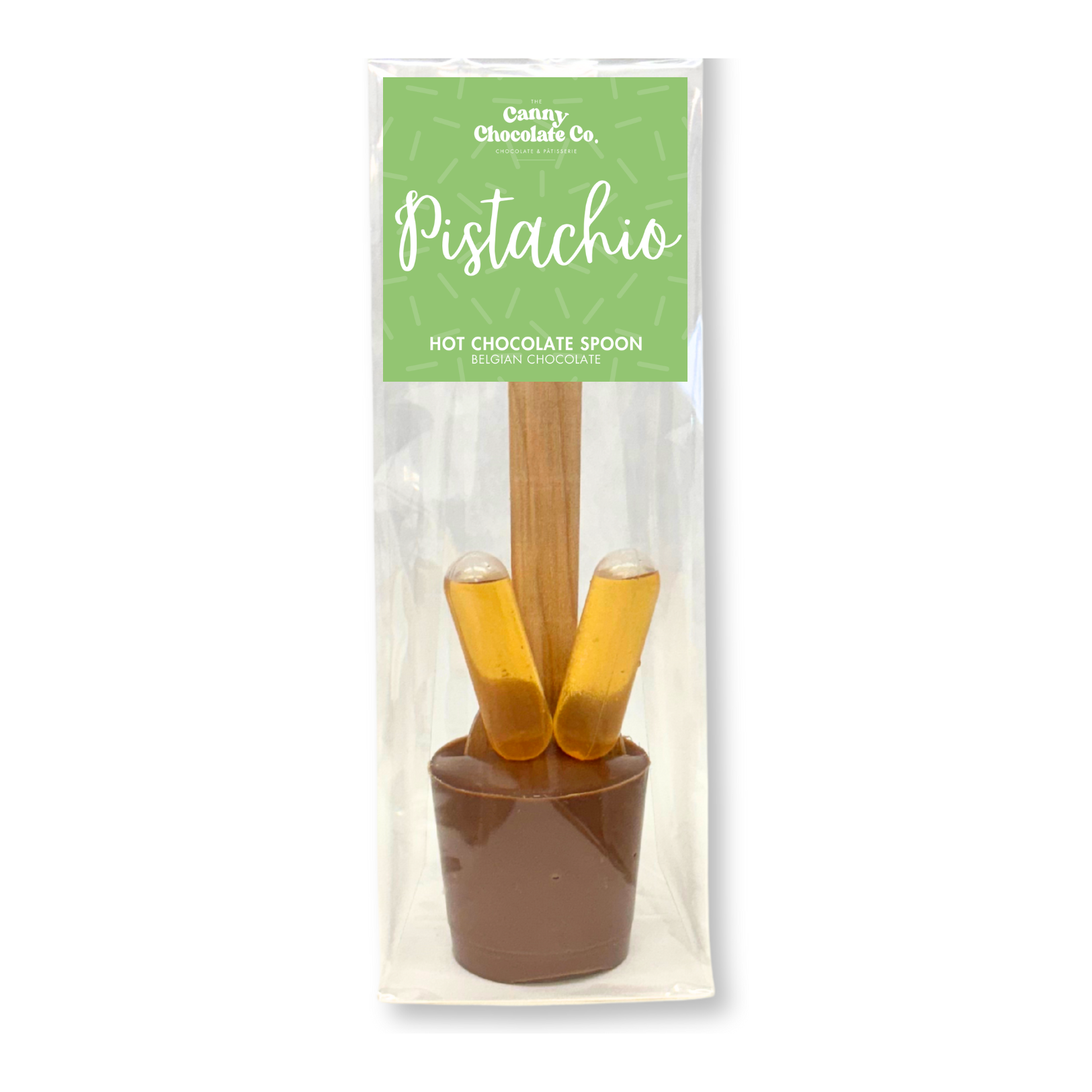 Hot Chocolate Spoon - Pistachio