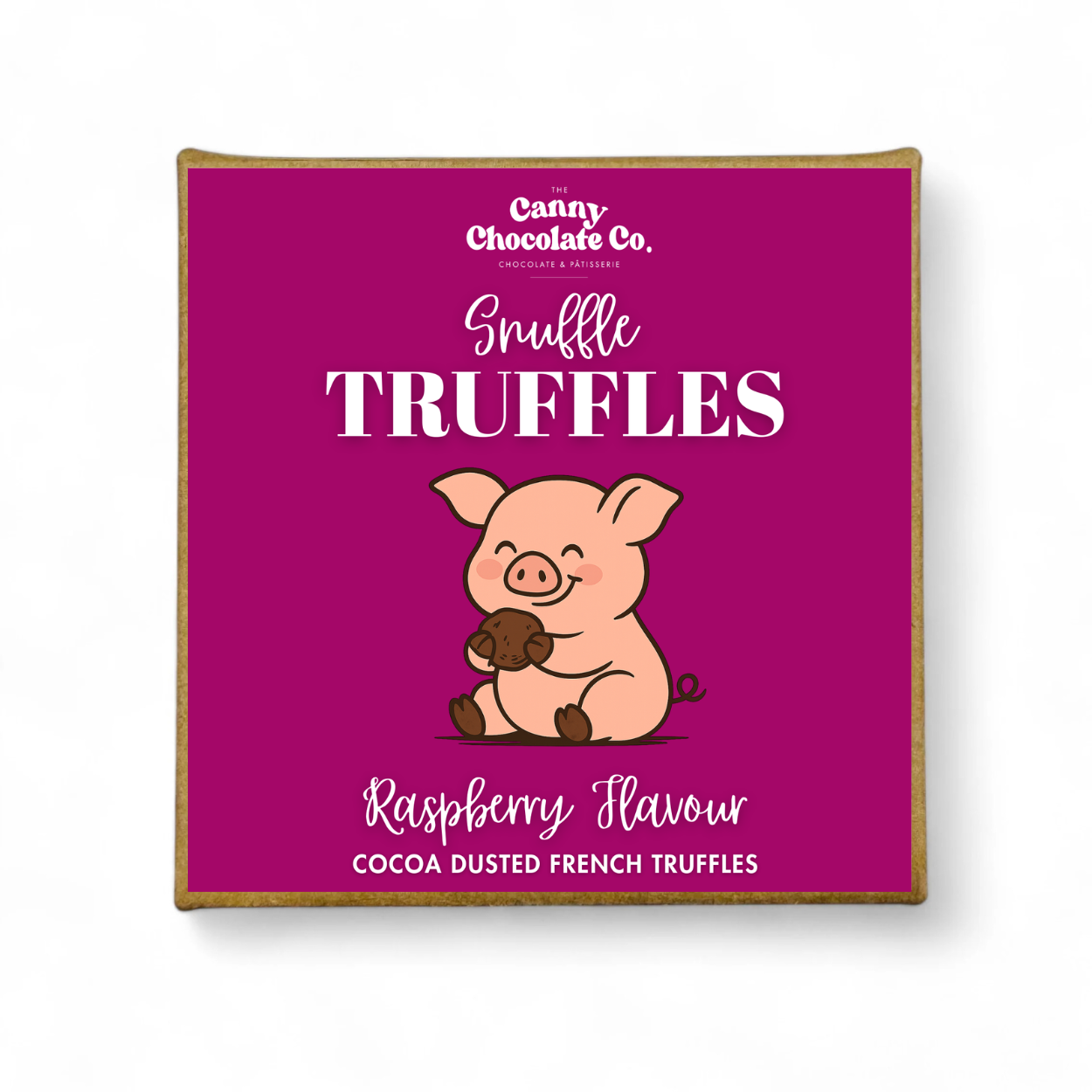 Raspberry ‘Snuffle’ Truffles