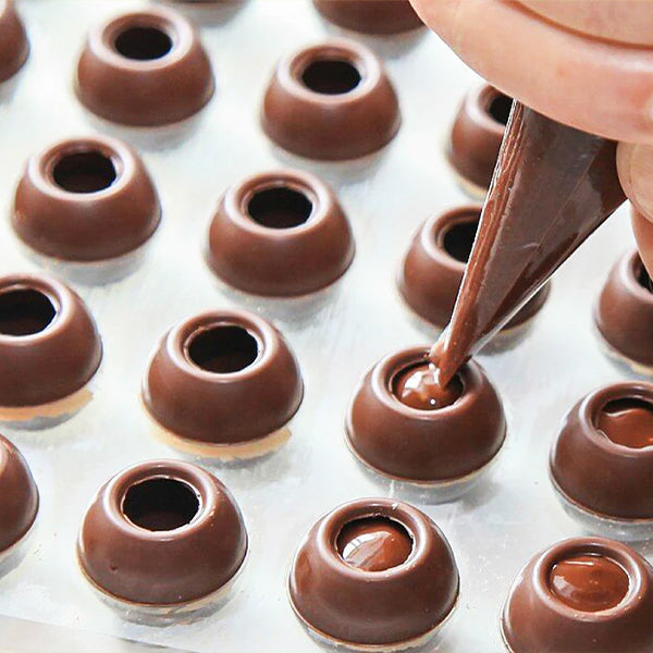 Professional Milk Chocolate Truffle Shells