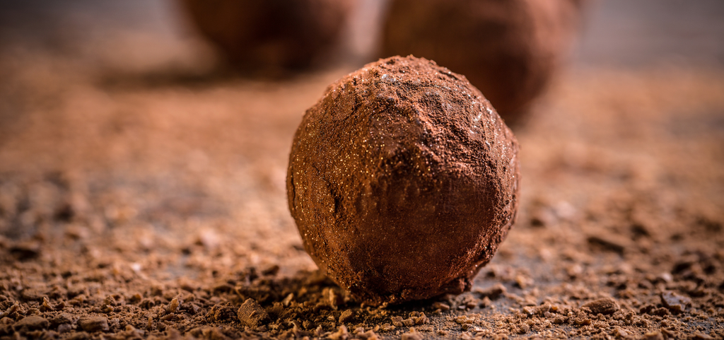 French Cocoa Dusted Chocolate Truffles