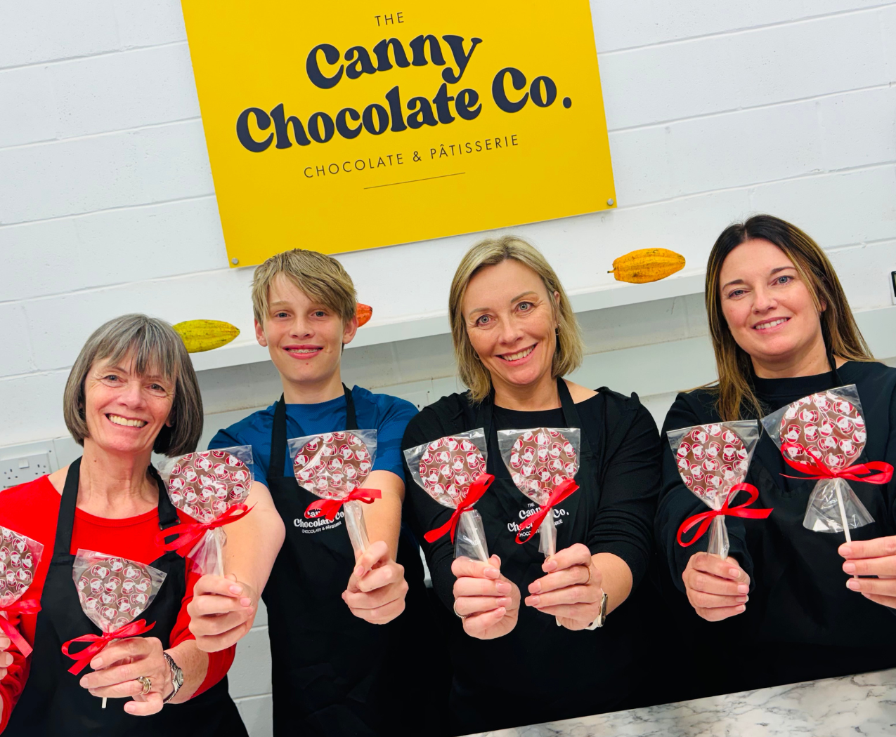 Family Christmas Chocolate Making Experience
