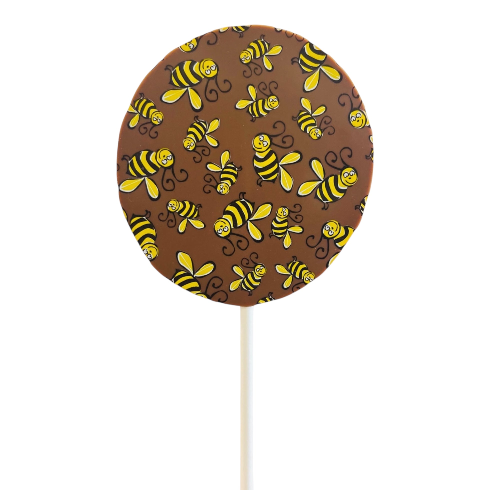 Milk Chocolate Buzzing Bee Lollipop
