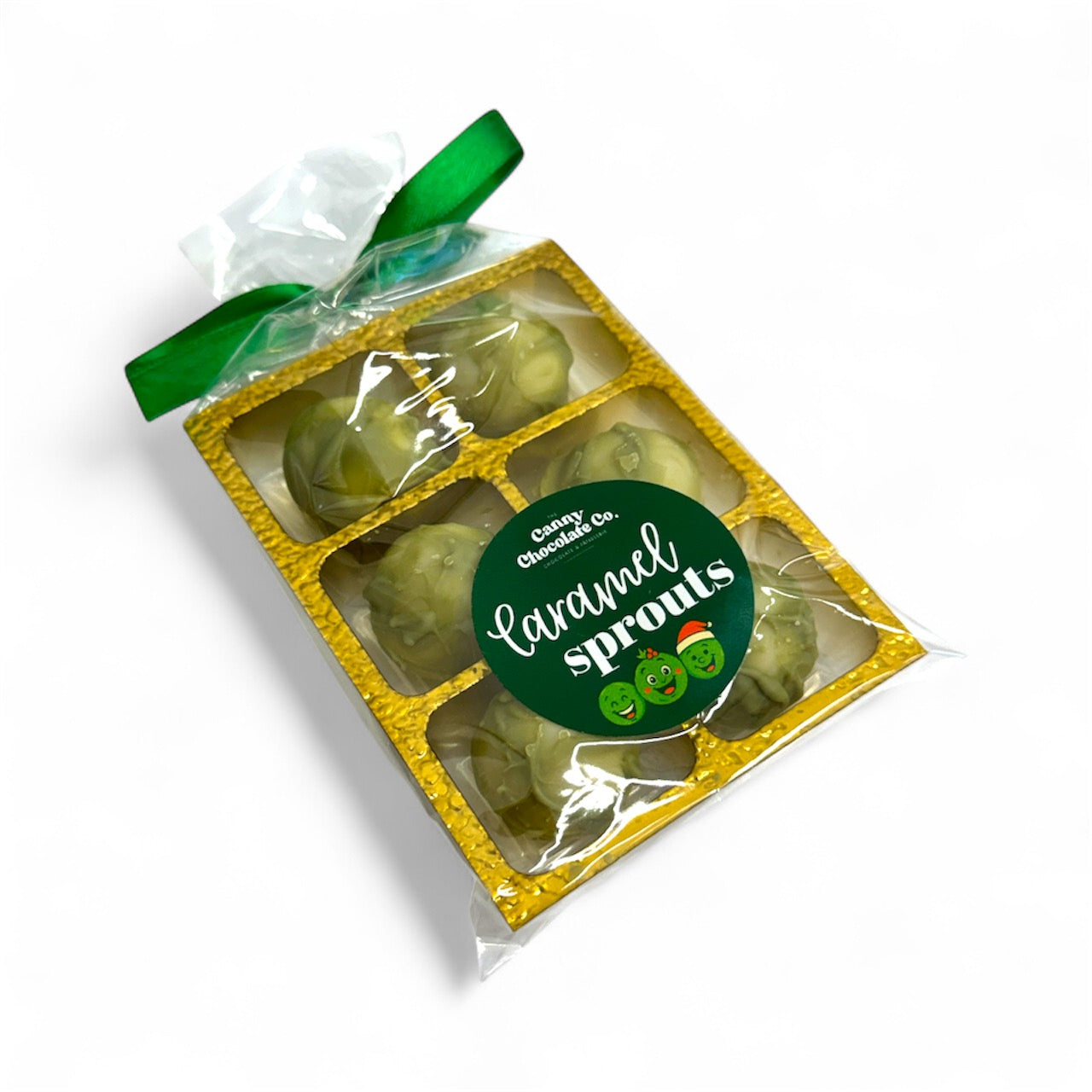 Chocolate Sprouts - White Chocolate Caramel Truffles