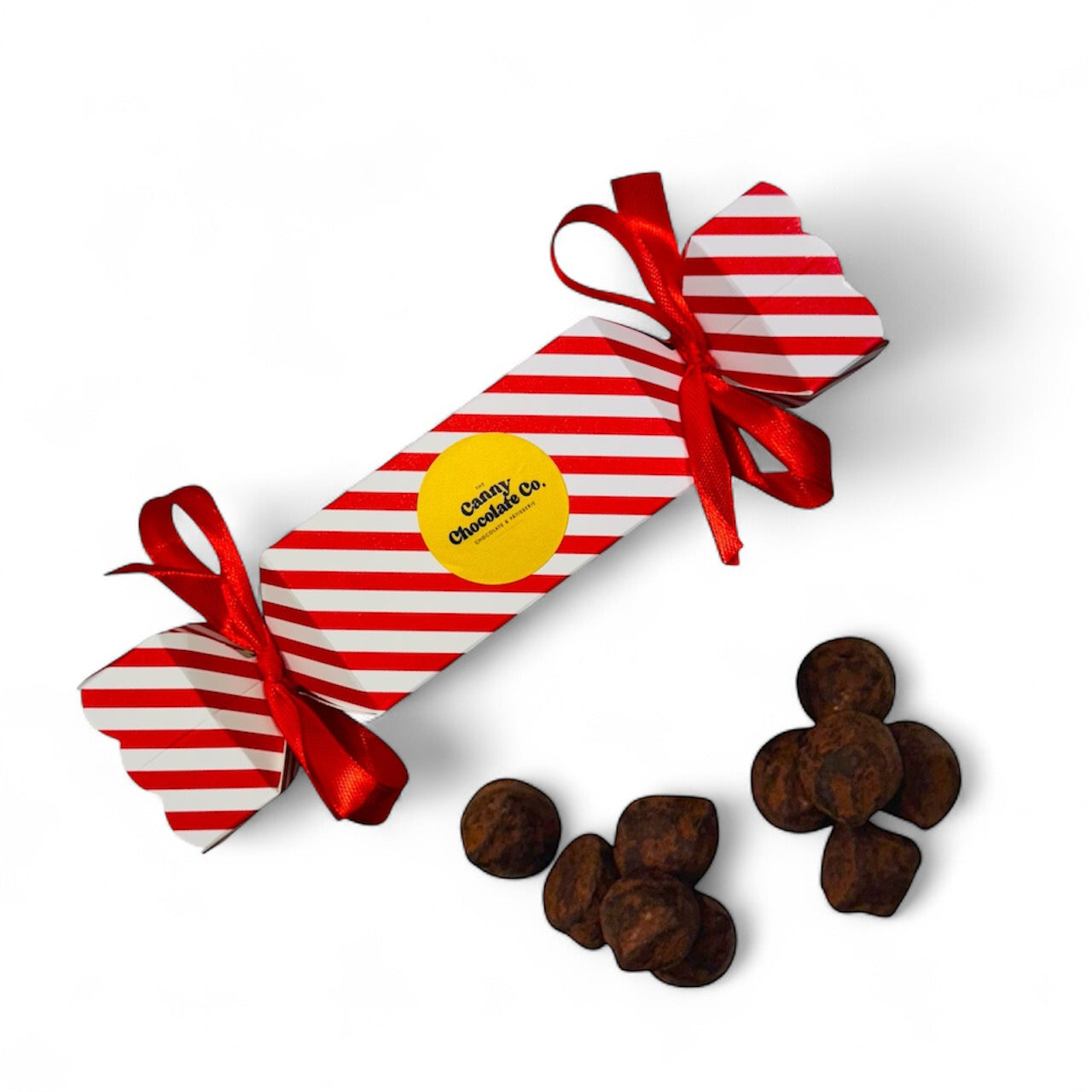 Chocolate Truffle Filled Festive Crackers 1