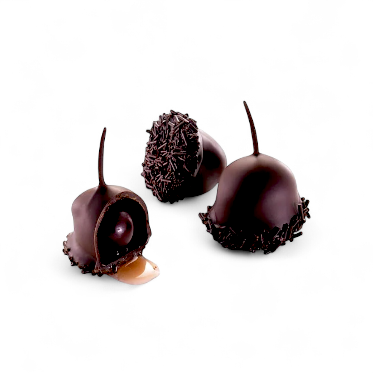 Dark Chocolate Cerisettes – liqueur-soaked sour cherries in chocolate
