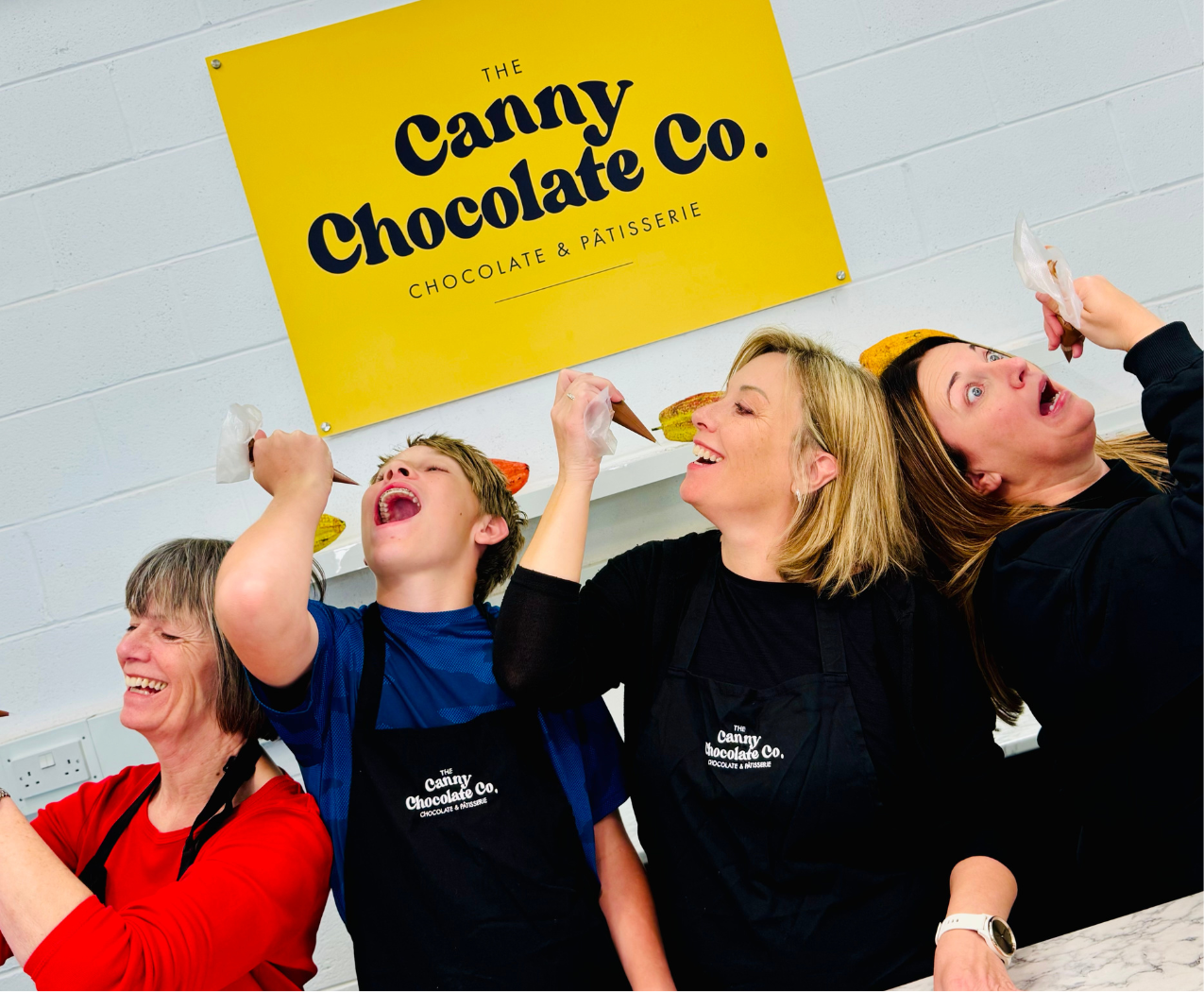 Family Christmas Chocolate Making Experience
