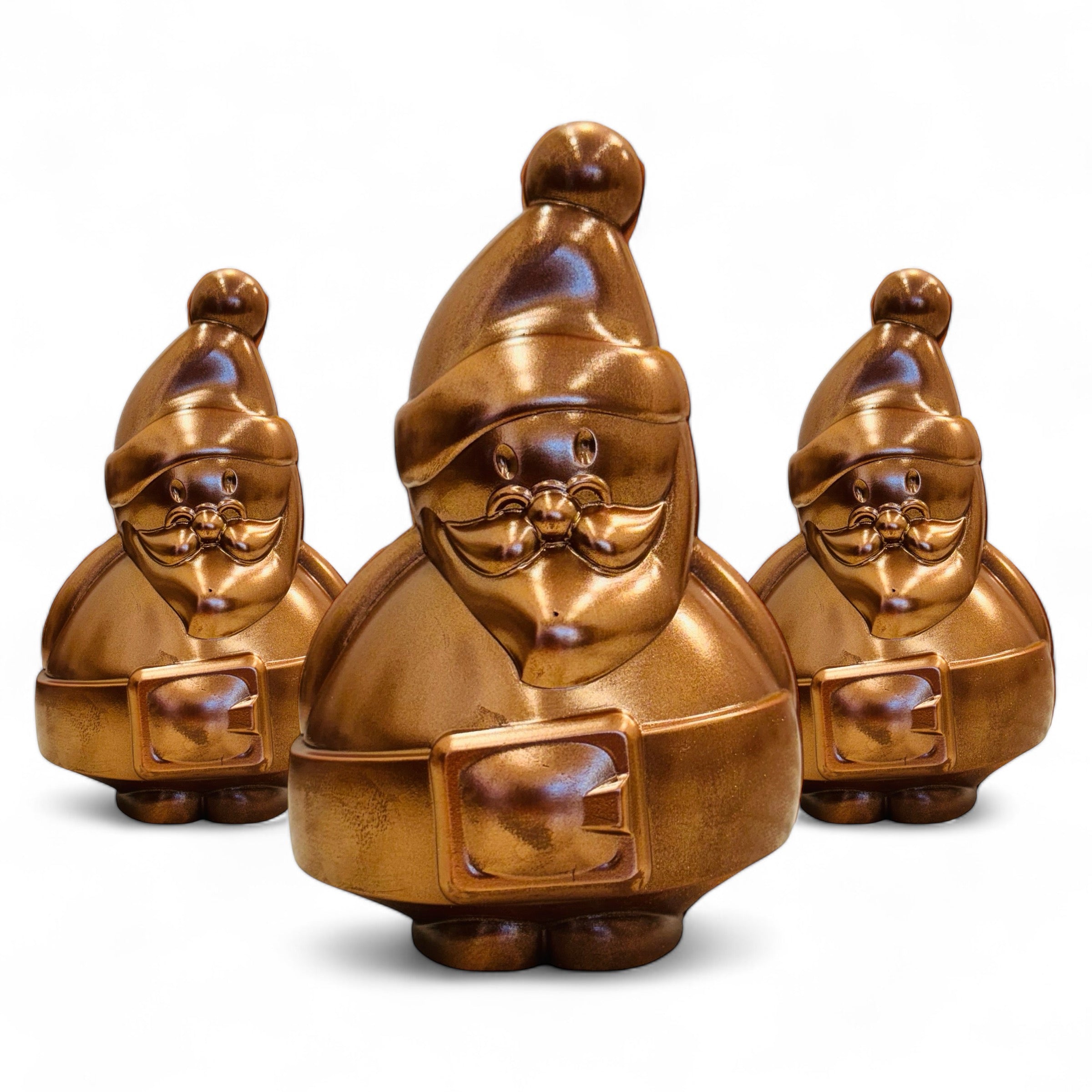 Jolly Santa Claus Milk Chocolate Figure