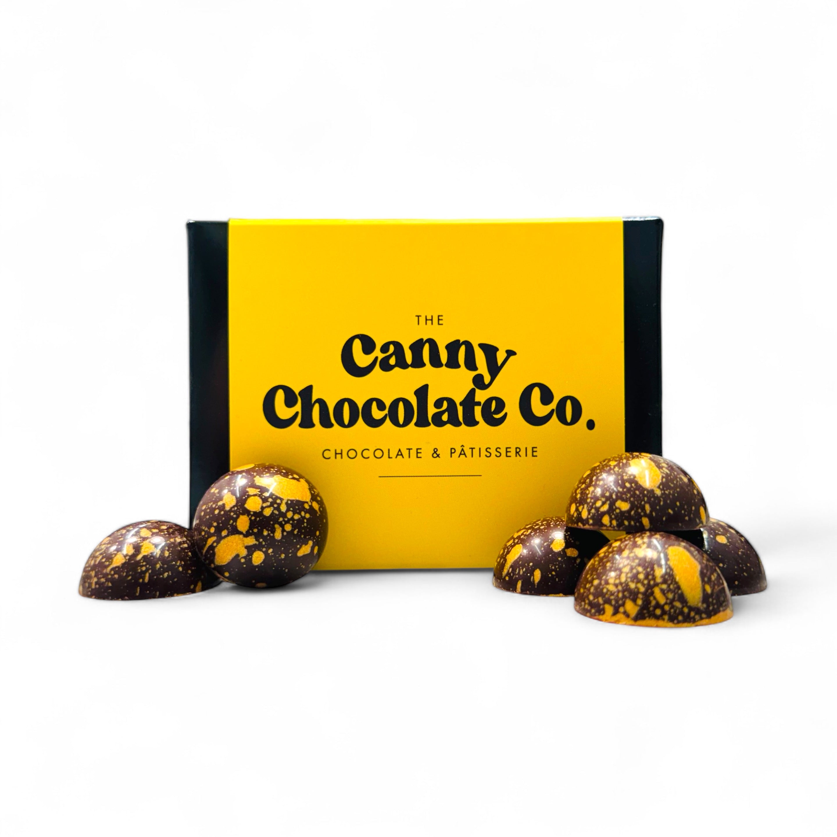 Dark Chocolate Ginger - Box Of 6 Handcrafted Chocolates