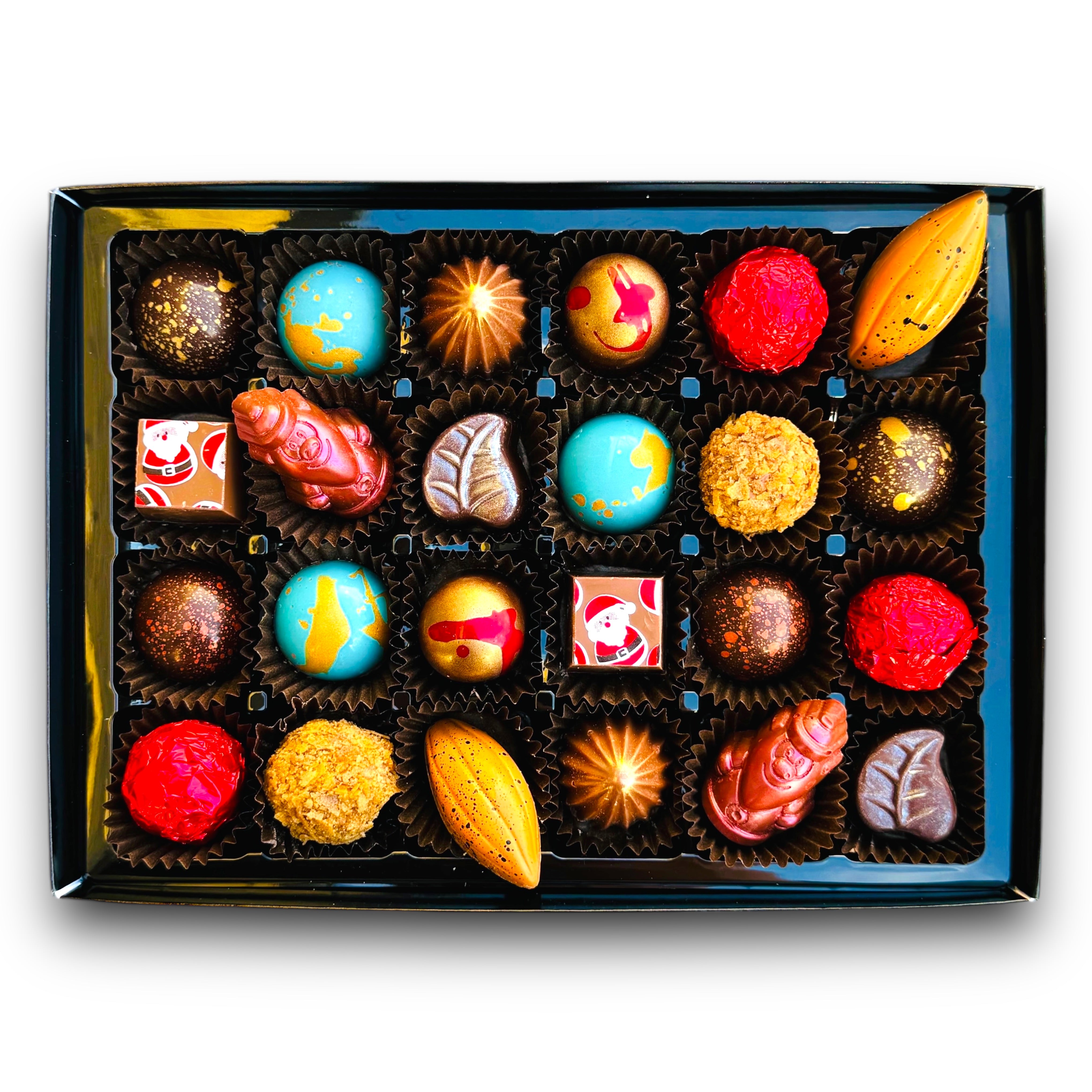 The Winter Collection - Box Of 24 Handcrafted Chocolates