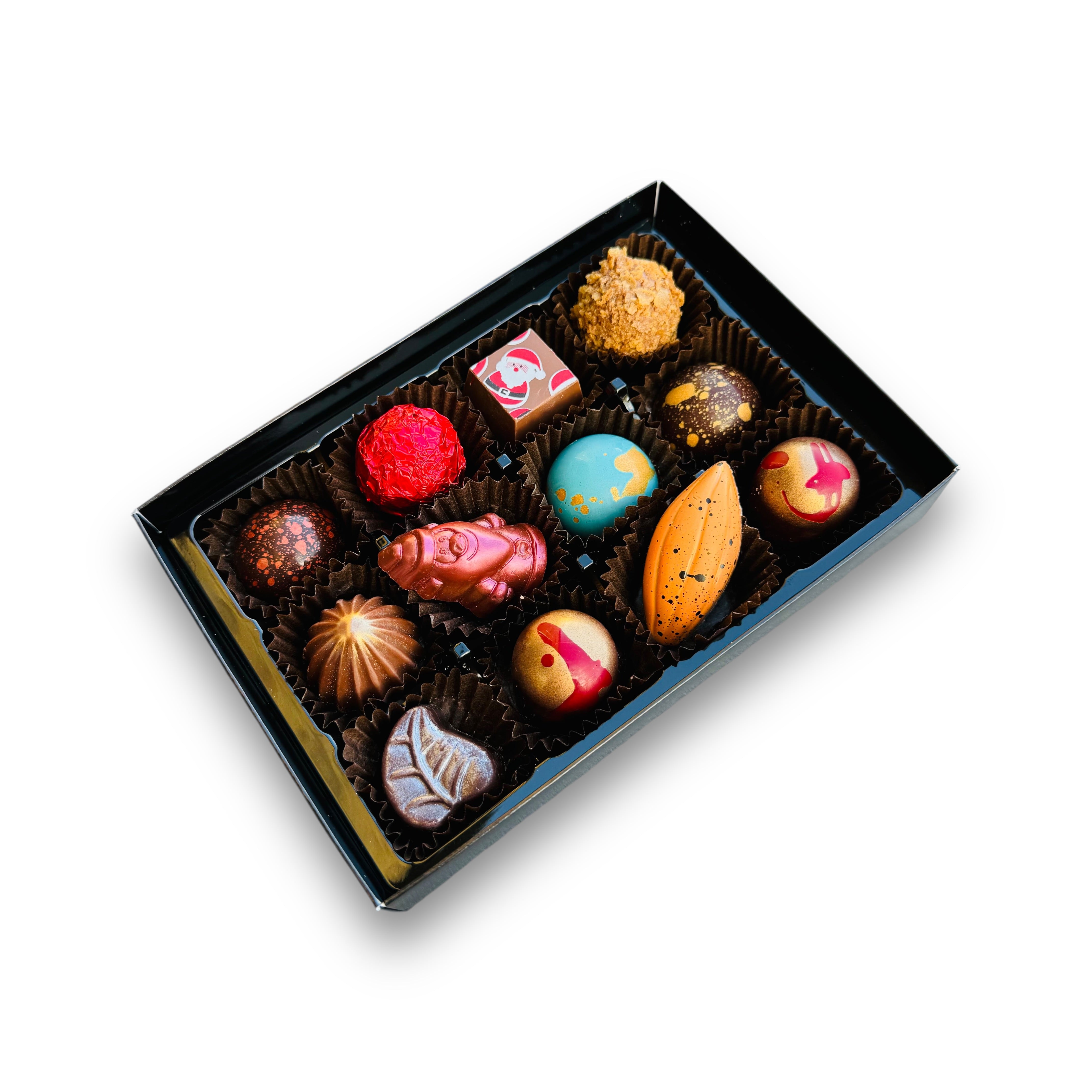 The Winter Collection - Box Of 12 Handcrafted Chocolates