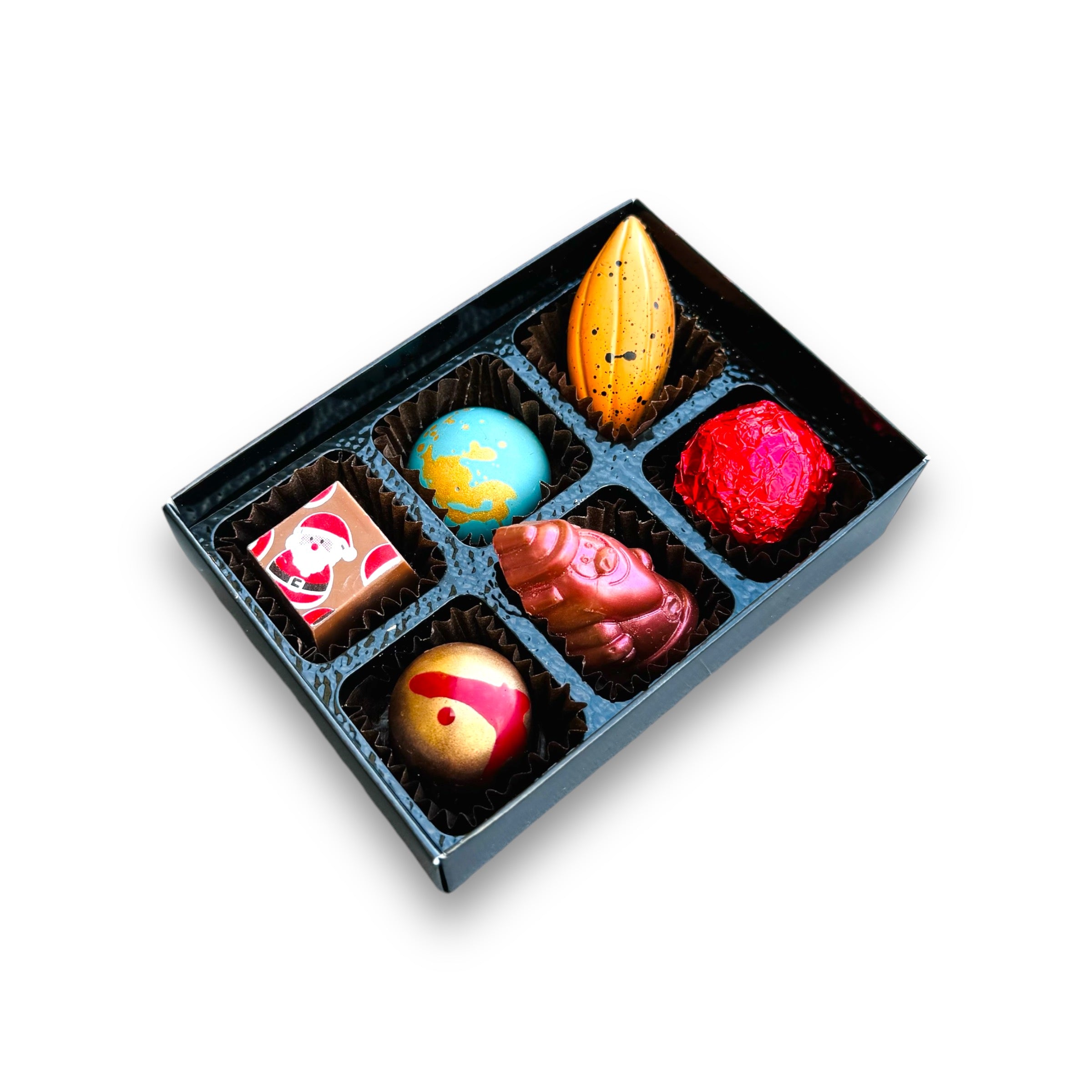 The Winter Collection - Box Of 6 Handcrafted Chocolates