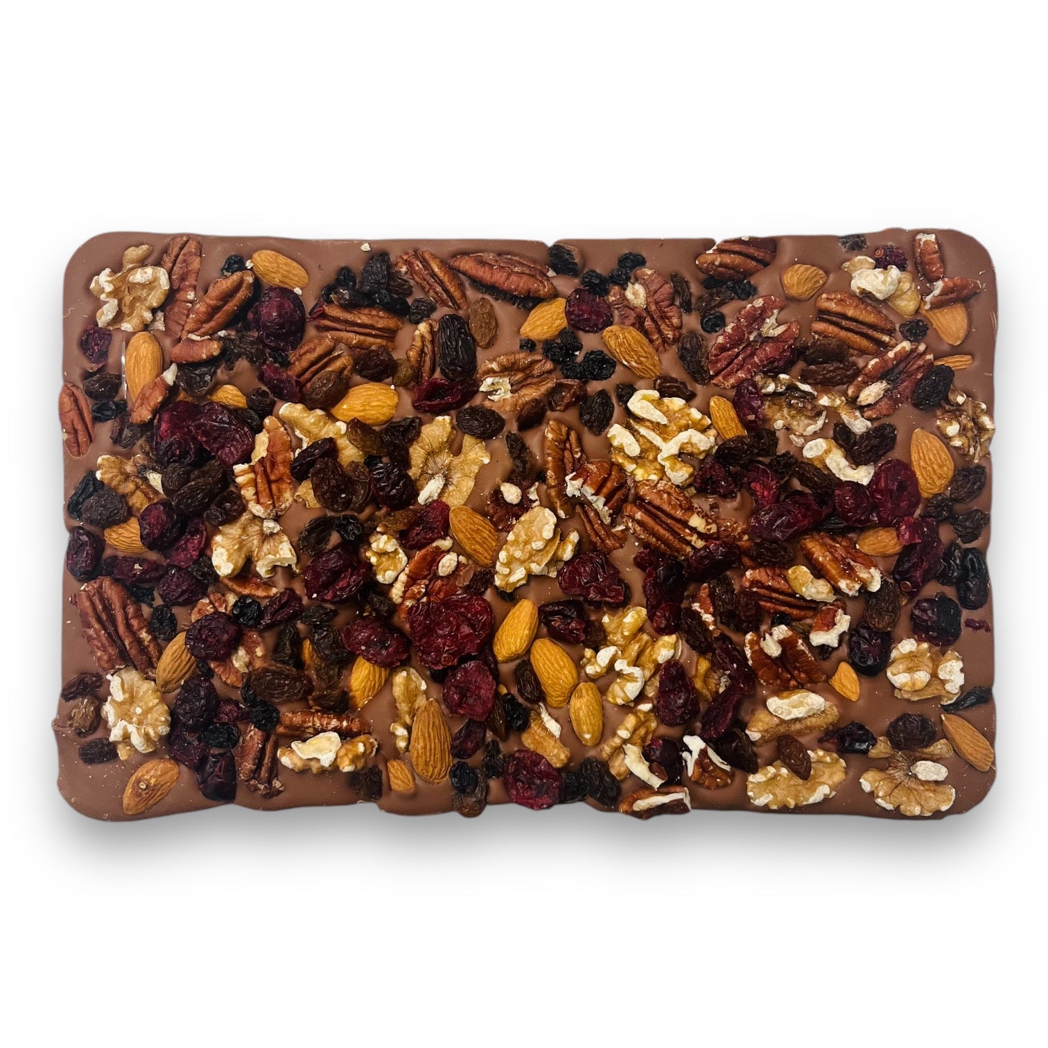 Large 500g Fruit & Nut Milk Chocolate Slab