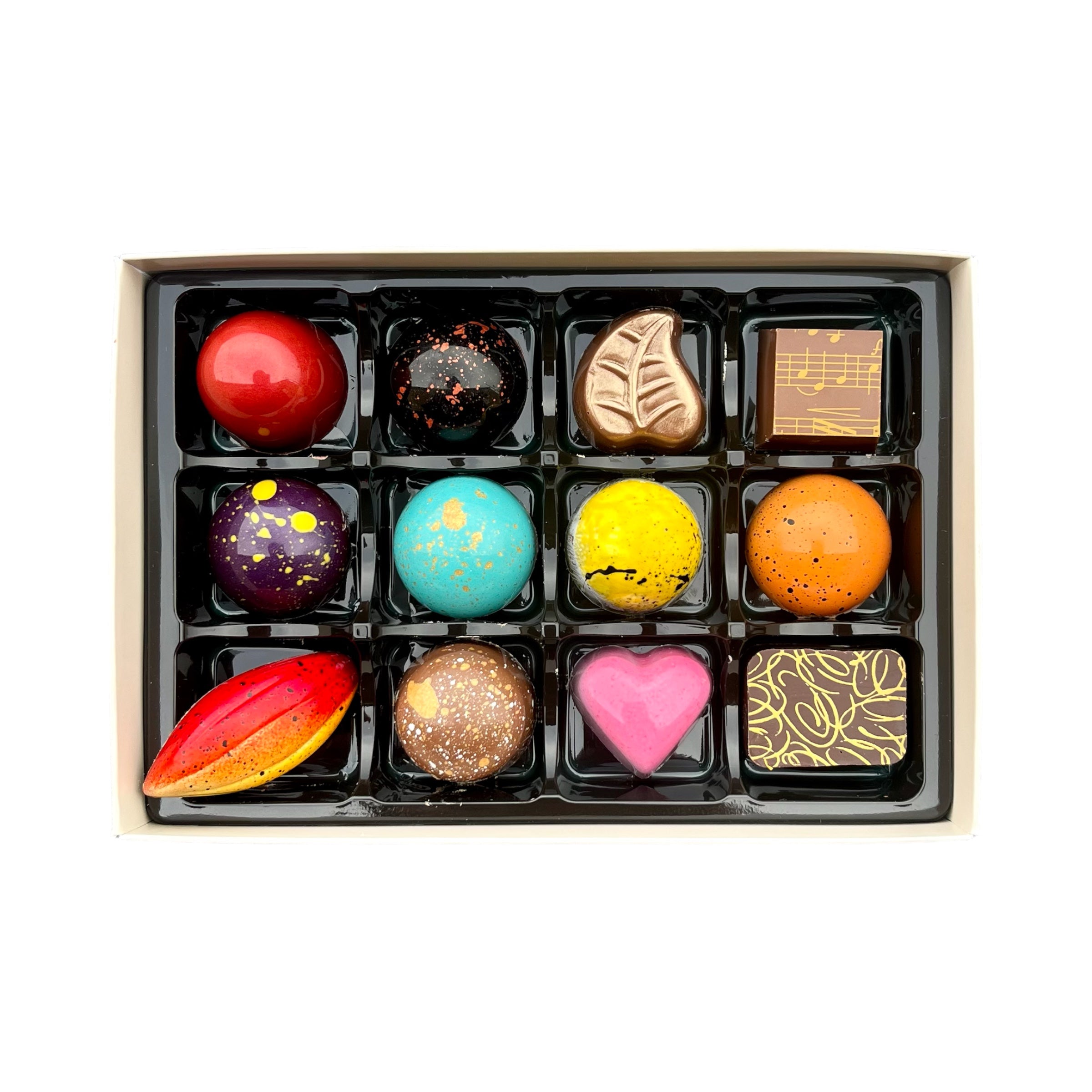 Box Of 12 Chocolates - Chocolatiers Collection