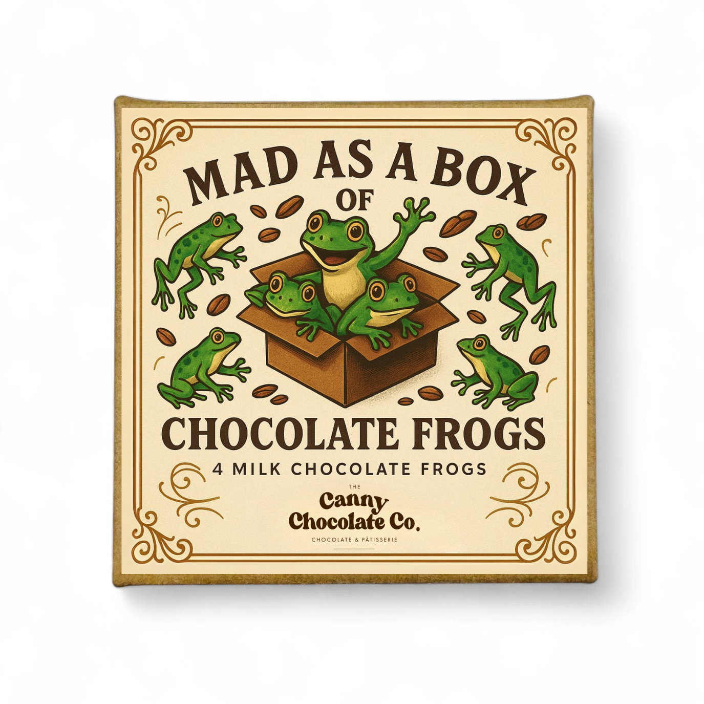 Mad As Box Of Frogs - Milk Chocolate