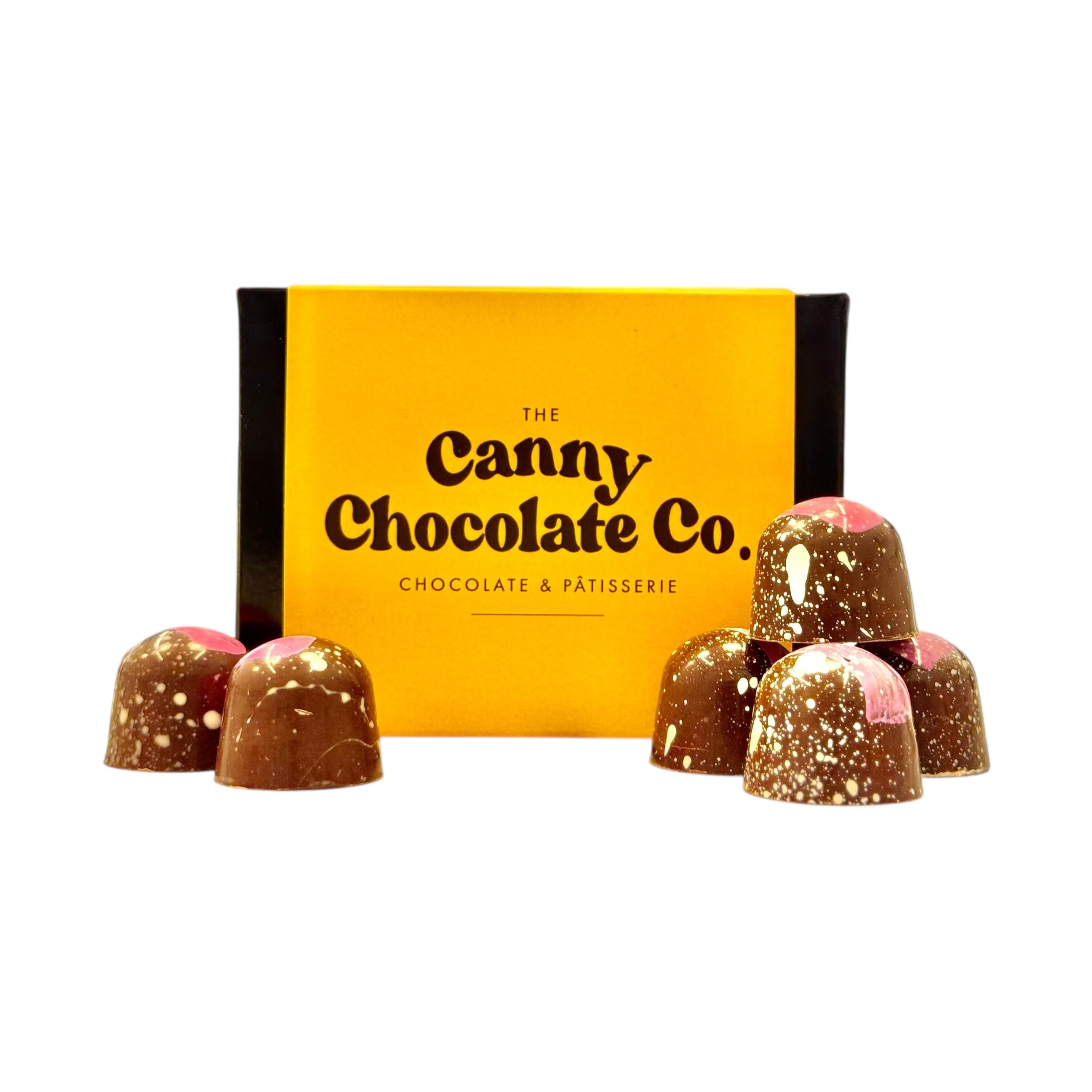 Raspberry - Dark Chocolate (Box Of 6)