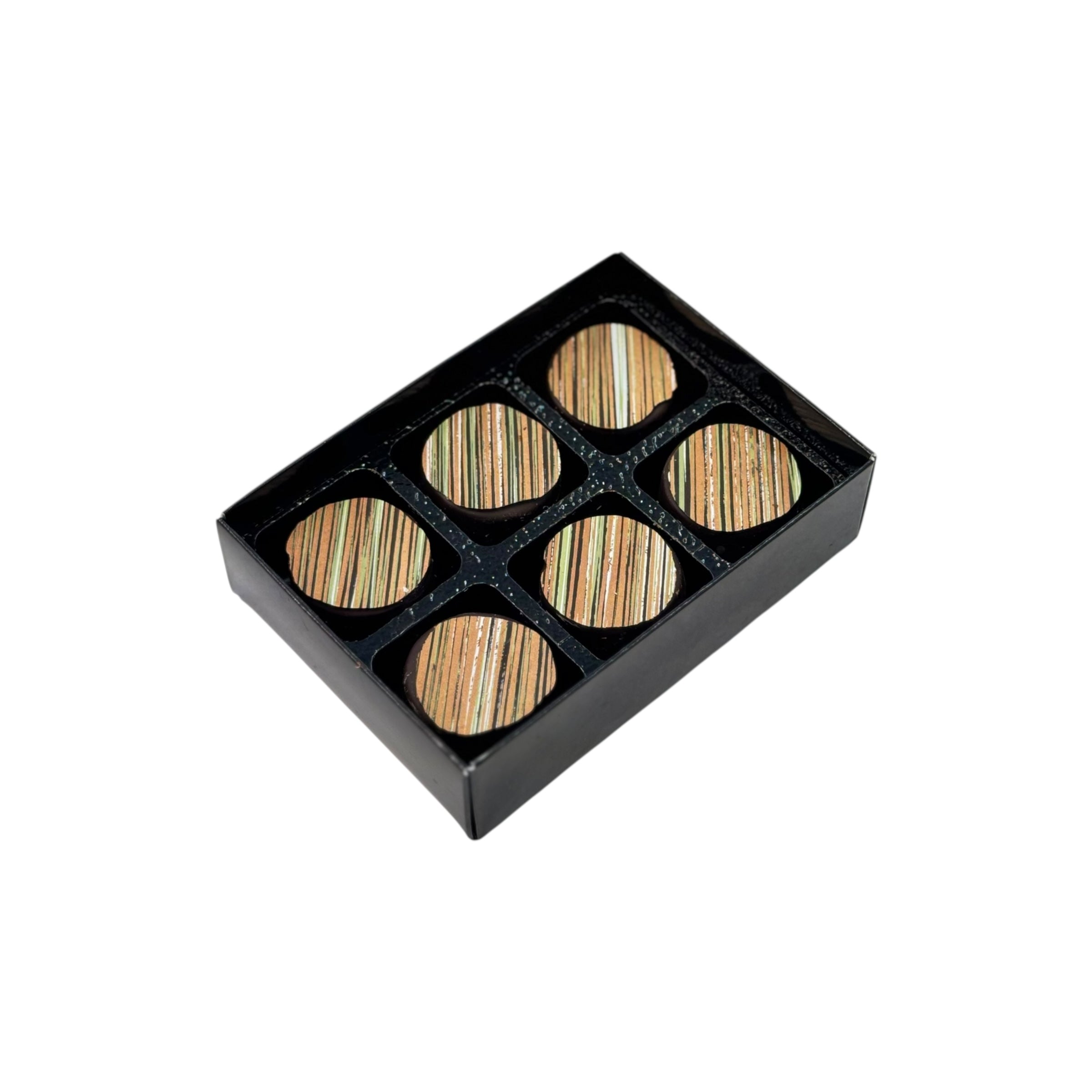 Lime & Chilli - Dark Chocolate (Box Of 6)
