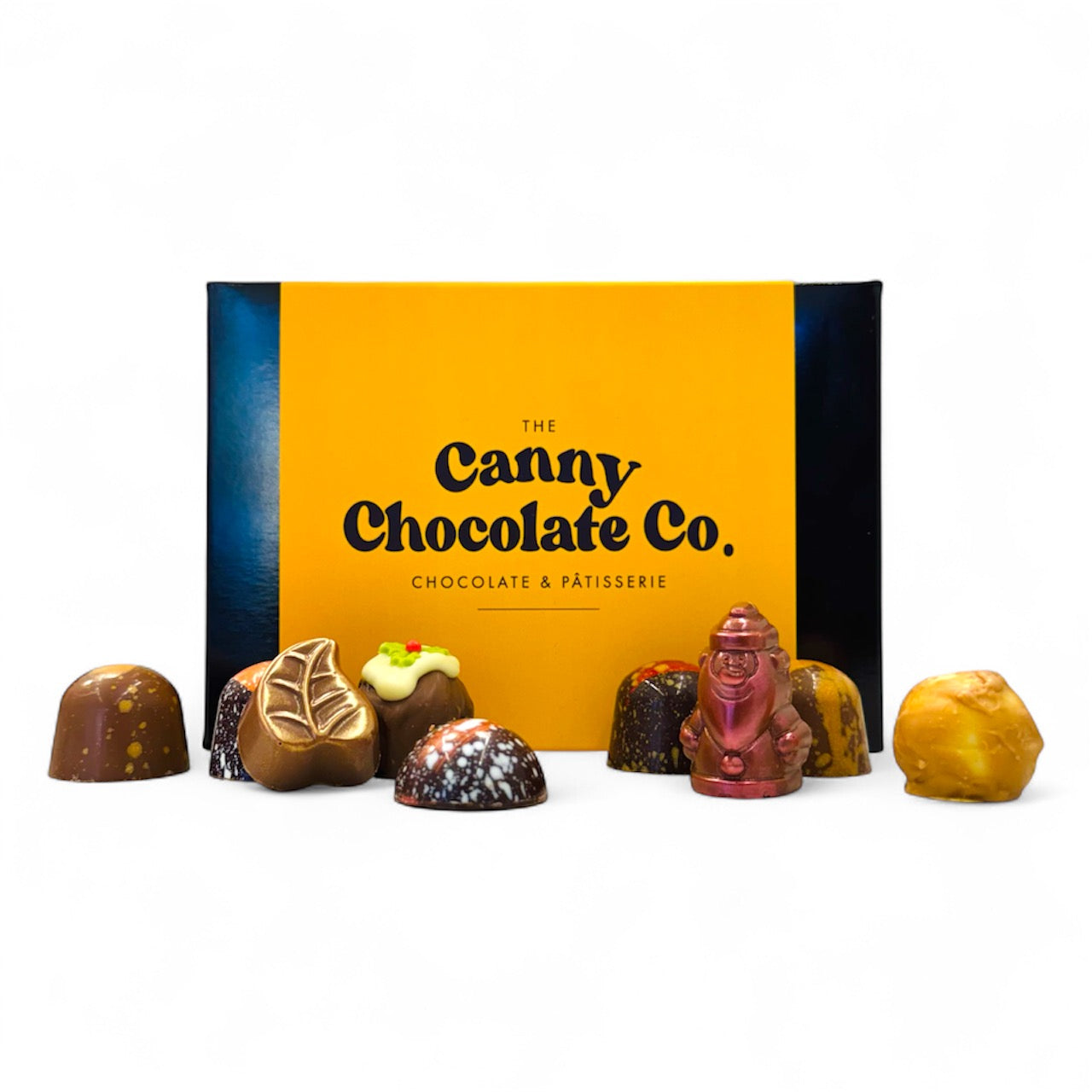 Winter Festive Collection Box Of 12 Chocolates