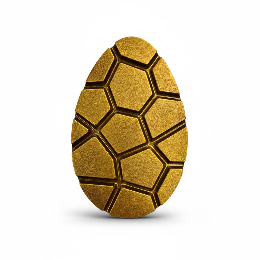 Golden Flat Milk Chocolate Eggs